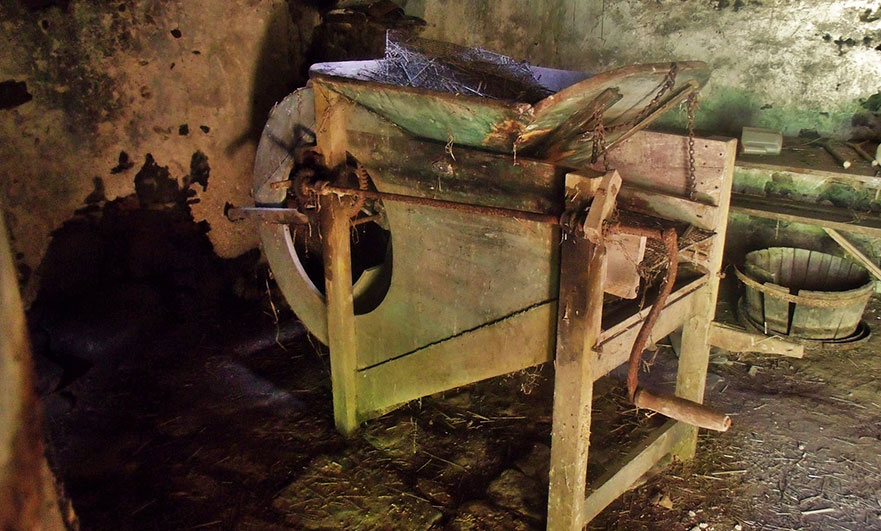 Old Normandy cider press
