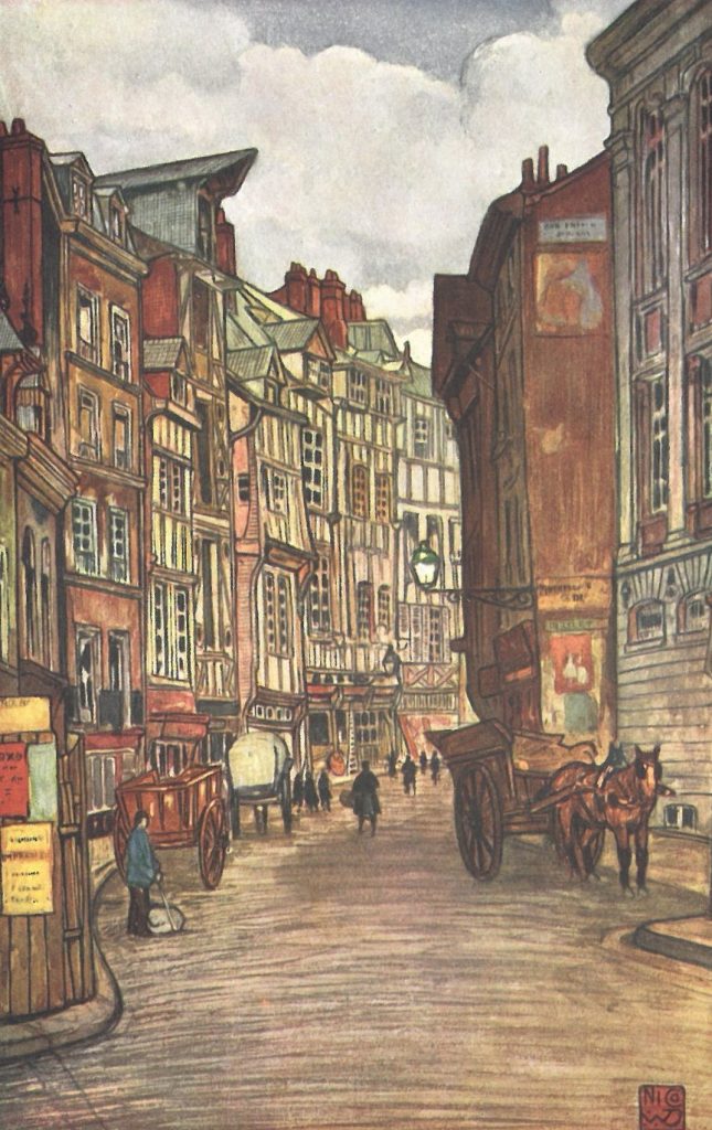 Streets of Rouen by Nico Jungman