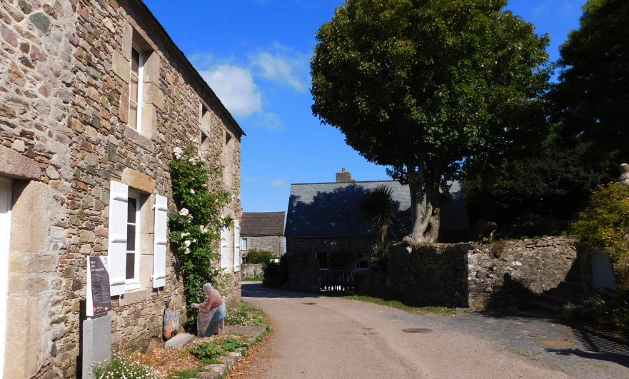 March! Jean Francoise Millet's home Hameau de Gruchy in Normandy