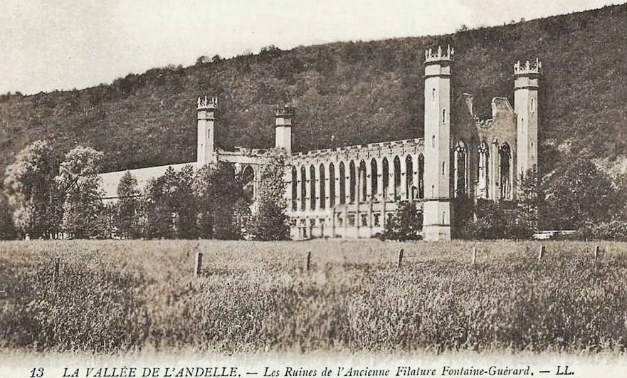 The short life of Levavasseur’s gothic folly; the mill at Fontaine-Guérard