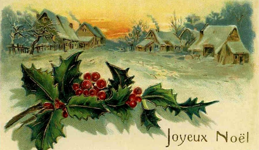 Joyeux Noël from Normandy Then and Now!