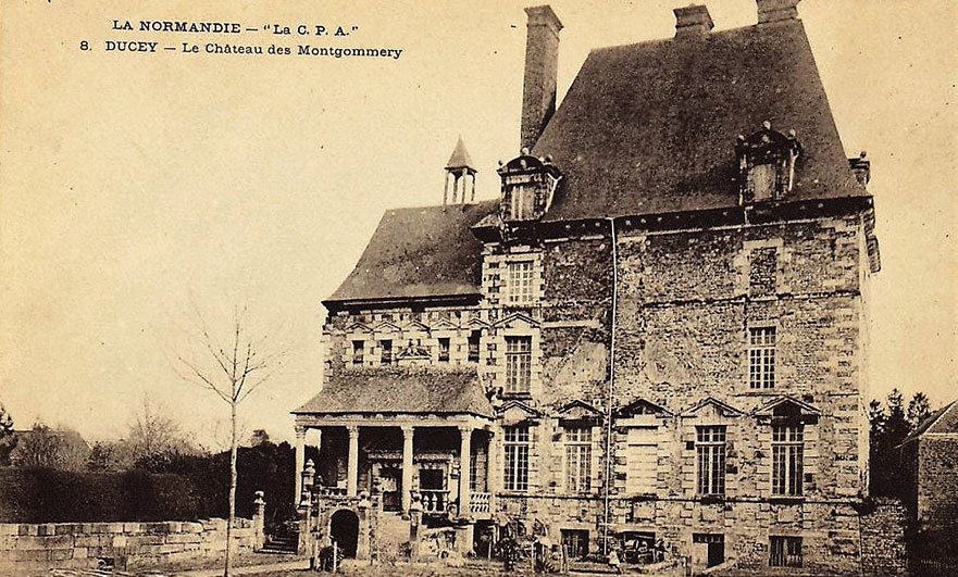 Ducey, a distillery and the saving of le château des Montgommery