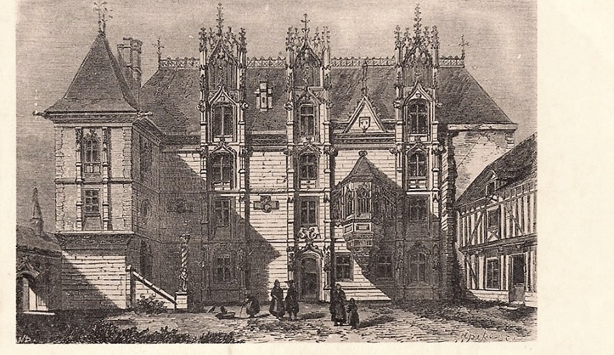 From Radeval to Hampshire in England; the story of a Normandy manoir
