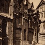Rue-Saint-Romaine-vintage-postcard