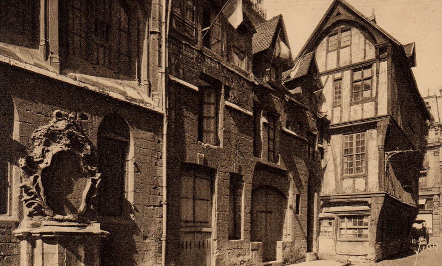 The legend of Saint Romain & the dragon, in Rouen