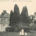 Tancarville Le Chateau ruines de la tour Coquesart