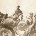 VE-Day-on-the-Autobahn-on-our-way-from-the-Elbe-river-to-Butzbach-Germany---TJ-is-on-the-right
