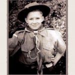 Paul in his scout uniform, Kent WW2