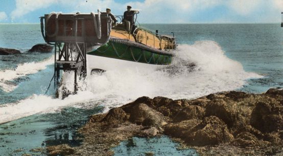Lifeboat Barfleur, postcard