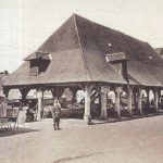 The old market in Lyons-la-Forêt